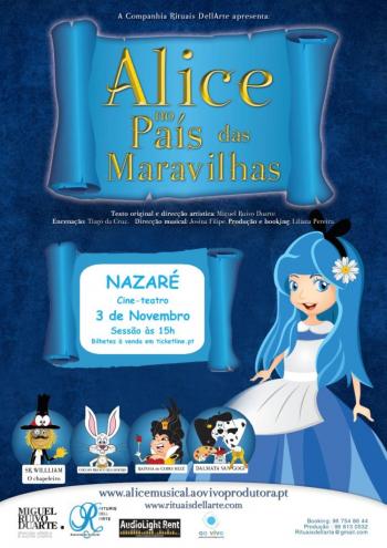 Musical Alice no País das Maravilhas na Nazaré - InFátima